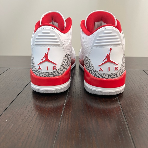 Nike Air Jordan 3 Retro ‘Cardinal Red’ Shoes - Picture 2 of 6